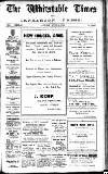 Whitstable Times and Herne Bay Herald Saturday 21 June 1924 Page 1