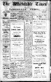 Whitstable Times and Herne Bay Herald Saturday 03 January 1925 Page 1