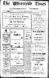 Whitstable Times and Herne Bay Herald Saturday 07 February 1925 Page 1