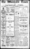 Whitstable Times and Herne Bay Herald Saturday 29 August 1925 Page 1