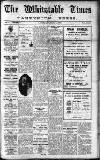 Whitstable Times and Herne Bay Herald Saturday 03 April 1926 Page 1