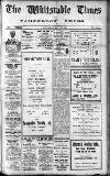 Whitstable Times and Herne Bay Herald Saturday 29 May 1926 Page 1