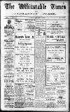 Whitstable Times and Herne Bay Herald Saturday 14 August 1926 Page 1