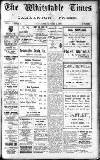 Whitstable Times and Herne Bay Herald Saturday 02 October 1926 Page 1