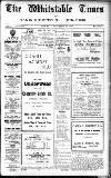 Whitstable Times and Herne Bay Herald Saturday 20 November 1926 Page 1