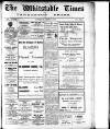 Whitstable Times and Herne Bay Herald Saturday 02 April 1927 Page 1