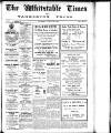 Whitstable Times and Herne Bay Herald Saturday 28 May 1927 Page 1