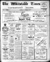Whitstable Times and Herne Bay Herald Saturday 01 October 1927 Page 1