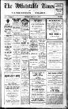 Whitstable Times and Herne Bay Herald Saturday 25 January 1930 Page 1
