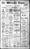 Whitstable Times and Herne Bay Herald Saturday 08 March 1930 Page 1