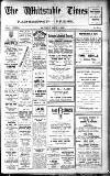 Whitstable Times and Herne Bay Herald Saturday 15 March 1930 Page 1