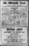 Whitstable Times and Herne Bay Herald Saturday 07 August 1937 Page 1