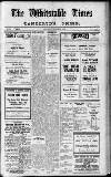 Whitstable Times and Herne Bay Herald Saturday 05 March 1938 Page 1