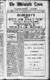 Whitstable Times and Herne Bay Herald Saturday 14 May 1938 Page 1