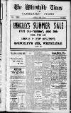 Whitstable Times and Herne Bay Herald Saturday 25 June 1938 Page 1