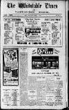 Whitstable Times and Herne Bay Herald Saturday 24 December 1938 Page 1