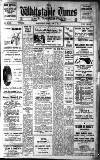 Whitstable Times and Herne Bay Herald Saturday 04 January 1947 Page 1