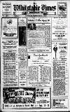 Whitstable Times and Herne Bay Herald Saturday 09 September 1950 Page 1