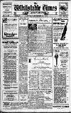 Whitstable Times and Herne Bay Herald Saturday 16 September 1950 Page 1