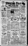 Whitstable Times and Herne Bay Herald Saturday 27 September 1952 Page 1