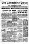 Whitstable Times and Herne Bay Herald Saturday 16 January 1960 Page 1