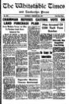 Whitstable Times and Herne Bay Herald Saturday 13 February 1960 Page 1