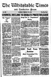 Whitstable Times and Herne Bay Herald Saturday 27 February 1960 Page 1