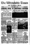 Whitstable Times and Herne Bay Herald Saturday 02 April 1960 Page 1