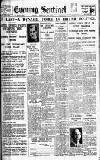 Staffordshire Sentinel Tuesday 25 February 1930 Page 1