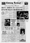 Staffordshire Sentinel Wednesday 16 January 1980 Page 1