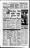 Staffordshire Sentinel Saturday 26 November 1988 Page 44