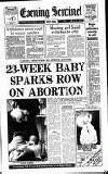Staffordshire Sentinel Tuesday 12 September 1989 Page 1
