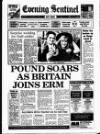 Staffordshire Sentinel Monday 08 October 1990 Page 1