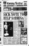 Staffordshire Sentinel Saturday 21 March 1992 Page 1
