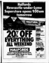 October 7, 1993 23 1 Halfords Newcastle...under-11E1e superstore opens 9. Oam lomorrow OPEN I DS 4 SUPERSTORE ROADSHOW A. Music,
