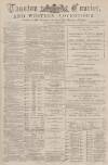 Taunton Courier and Western Advertiser Wednesday 03 November 1886 Page 1