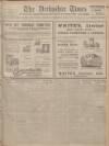 Derbyshire Times Saturday 26 March 1921 Page 1