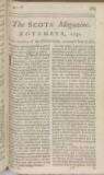 The Scots Magazine Fri 07 Nov 1740 Page 1