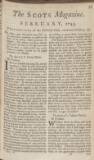 The Scots Magazine Fri 04 Feb 1743 Page 1