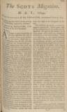 The Scots Magazine Tue 01 May 1744 Page 1