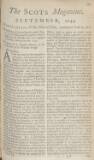 The Scots Magazine Sat 01 Sep 1744 Page 1