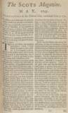 The Scots Magazine Fri 03 May 1745 Page 1