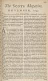 The Scots Magazine Fri 01 Nov 1745 Page 1