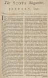 The Scots Magazine Fri 01 Jan 1748 Page 1