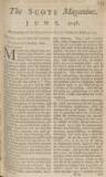 The Scots Magazine Fri 03 Jun 1748 Page 1
