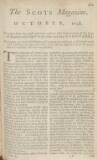 The Scots Magazine Fri 07 Oct 1748 Page 1