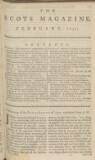 The Scots Magazine Fri 01 Feb 1751 Page 1