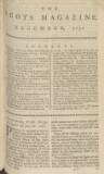 The Scots Magazine Sun 01 Dec 1751 Page 1