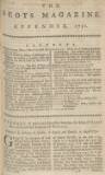 The Scots Magazine Mon 02 Dec 1751 Page 1