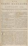 The Scots Magazine Monday 07 January 1765 Page 1